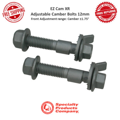 SPC +/- 1.75 deg. EZ Cam XR Adj. Camber Bolts 12mm For Buick Chevy Dodge #81250