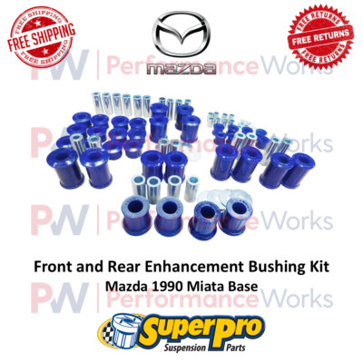 Superpro Front & Rear Enhancement Bushing Kit For 1990 Mazda Miata #KIT131NAK