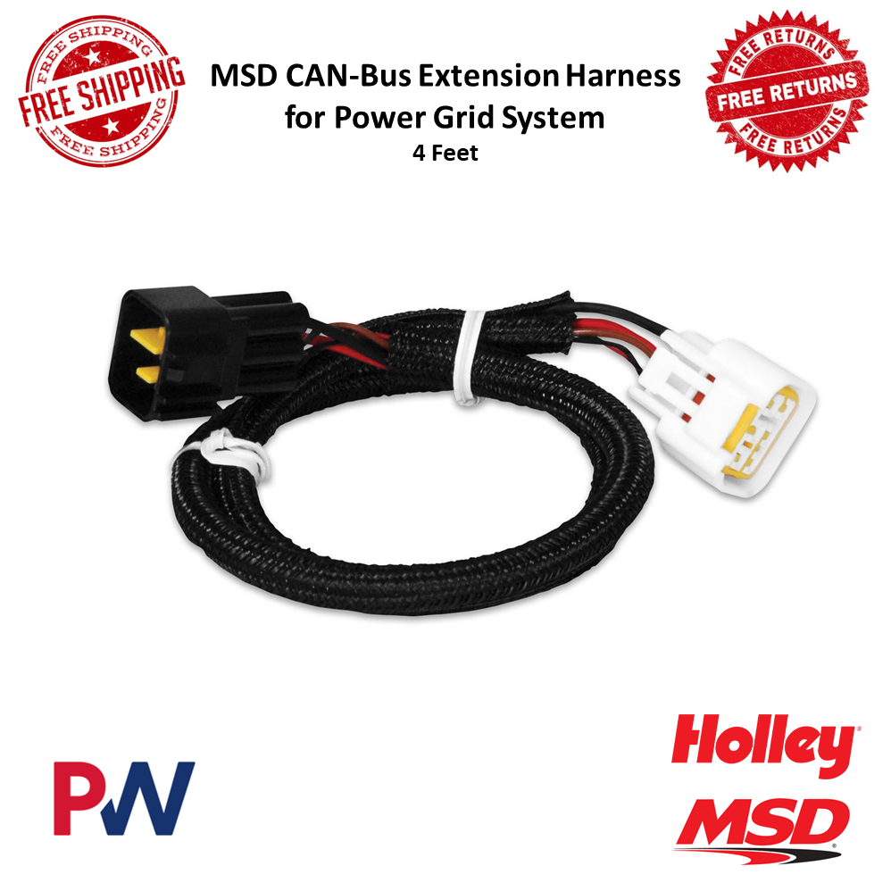 MSD CAN-Bus Extension Harness - 4' MSD CAN-Bus Extension Harness - 4'