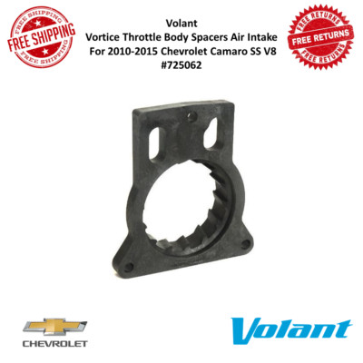 Volant Vortice Throttle Body Spacers Air Intake For 10-15 Chevrolet Camaro SS V8