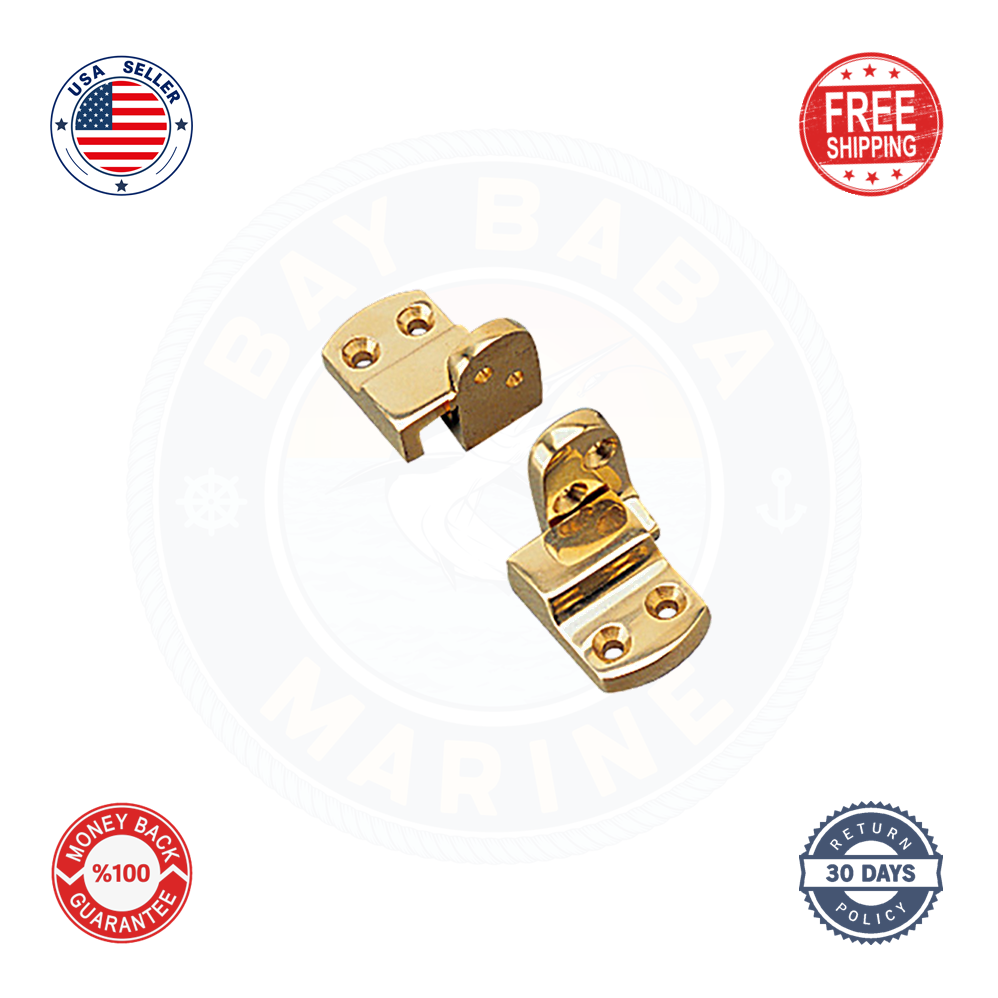 SEA-DOG LINE Ladder Locks Brass Boat Outfitting | Deck / Galley - 322271-1