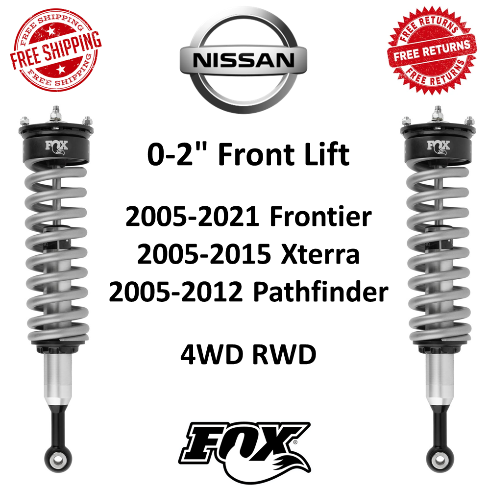 Fox 2.0 Coil-Over Shocks Pair 0-2