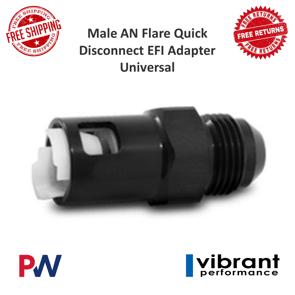Quick Disconnect EFI Adapter Fitting; -6AN Flare 16886 Quick Disconnect EFI Adapter Fitting; -6AN Flare 16886