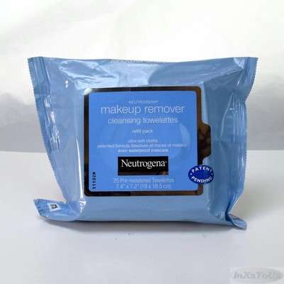 Neutrogena Makeup Remover Cleansing Towelettes Refill 25 per pack & Hydro Boost