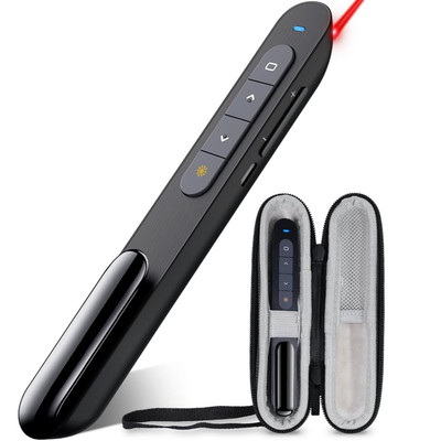 Dino Presentation Wireless Presenter Remote USB Powerpoint Laser Pointer Clicker