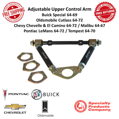 SPC Front Upper Adjustable Control Arm For Chevrolet, Pontiac, Oldsmobile, Buick