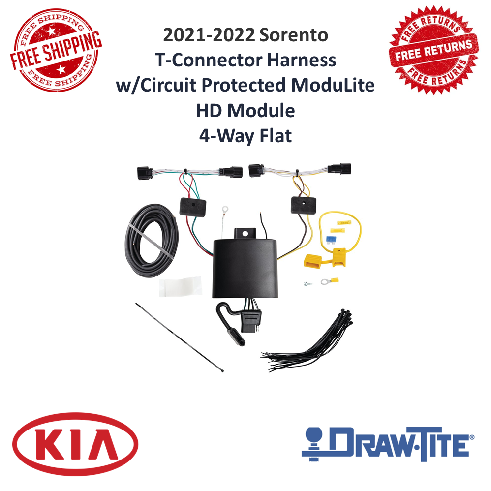 Draw Tite 118838 Tekonsha T-One Connector Wiring Harness For
