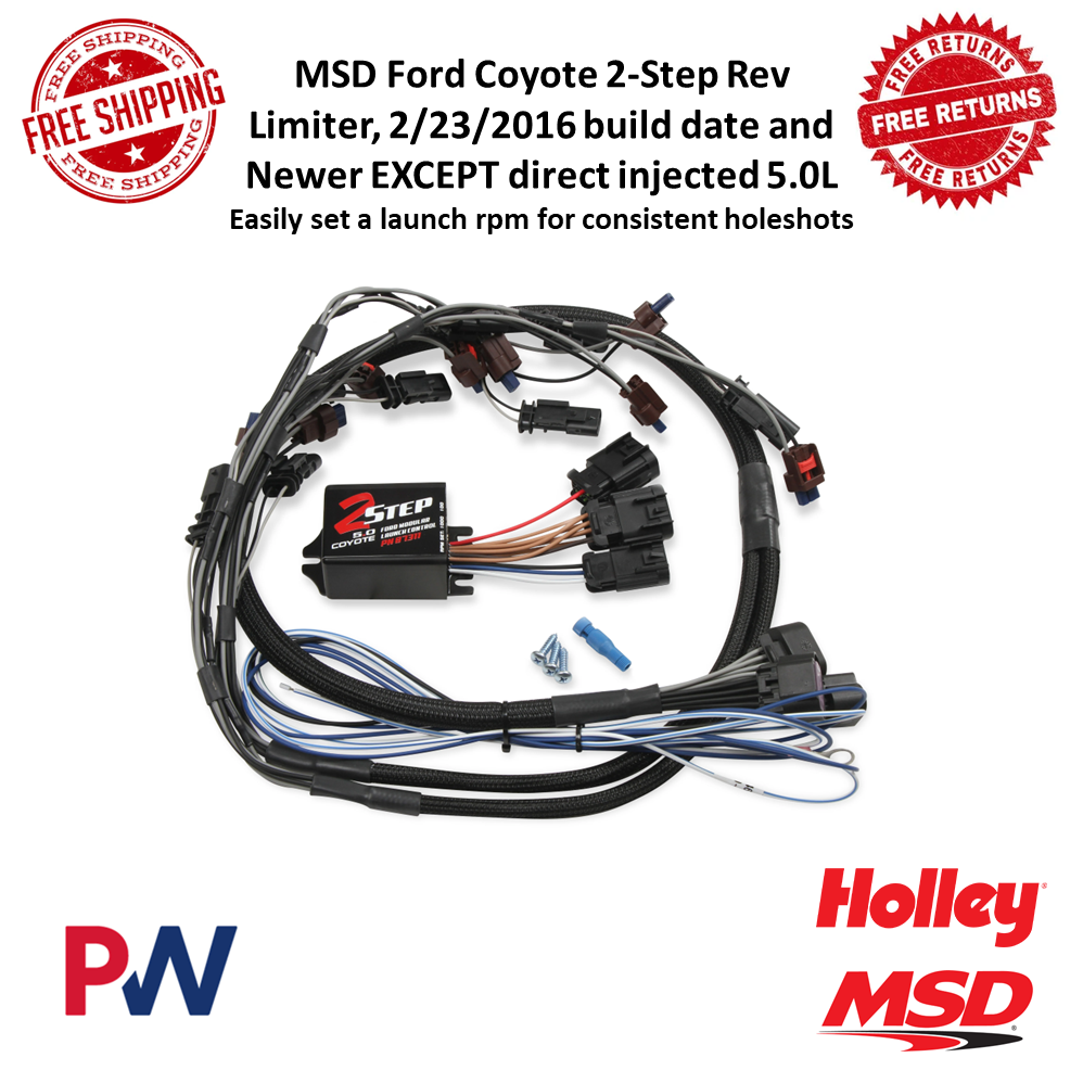 MSD 2-Step Rev-Limiter Ford Coyote MSD 2-Step Rev-Limiter Ford Coyote