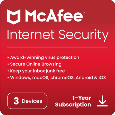 McAfee Internet Security 2025 | Antivirus Software | Download
