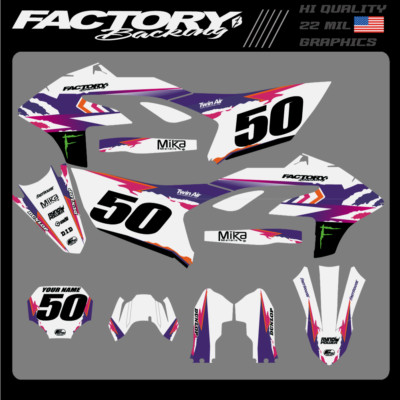 Custom MX Graphics FOR YAMAHA RETRO  50TH ANNIVERSARY MOST MODELS / YEARS