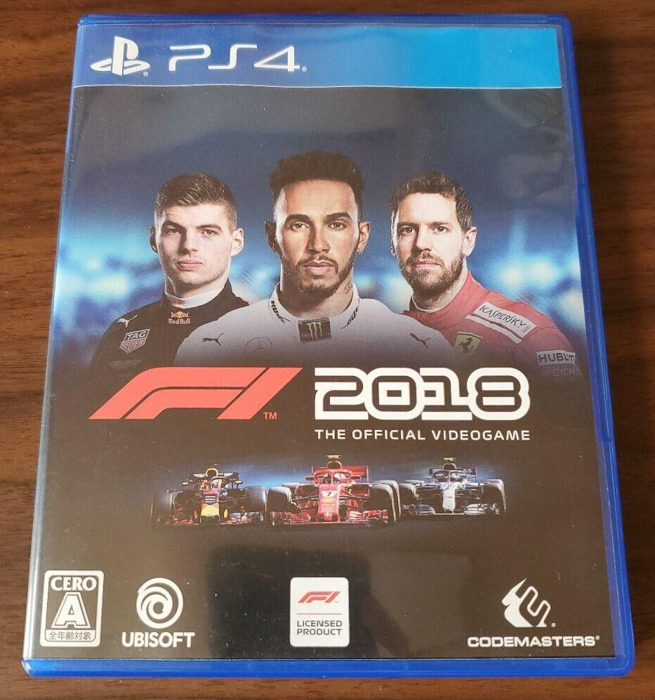 PS4 PlayStation4 F1 2018 Japanese Games With Box Tested