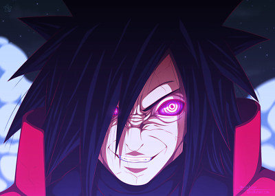 Anime manga naruto shippuden uchiha madara rinnegan CCG Gaming Mat Desk