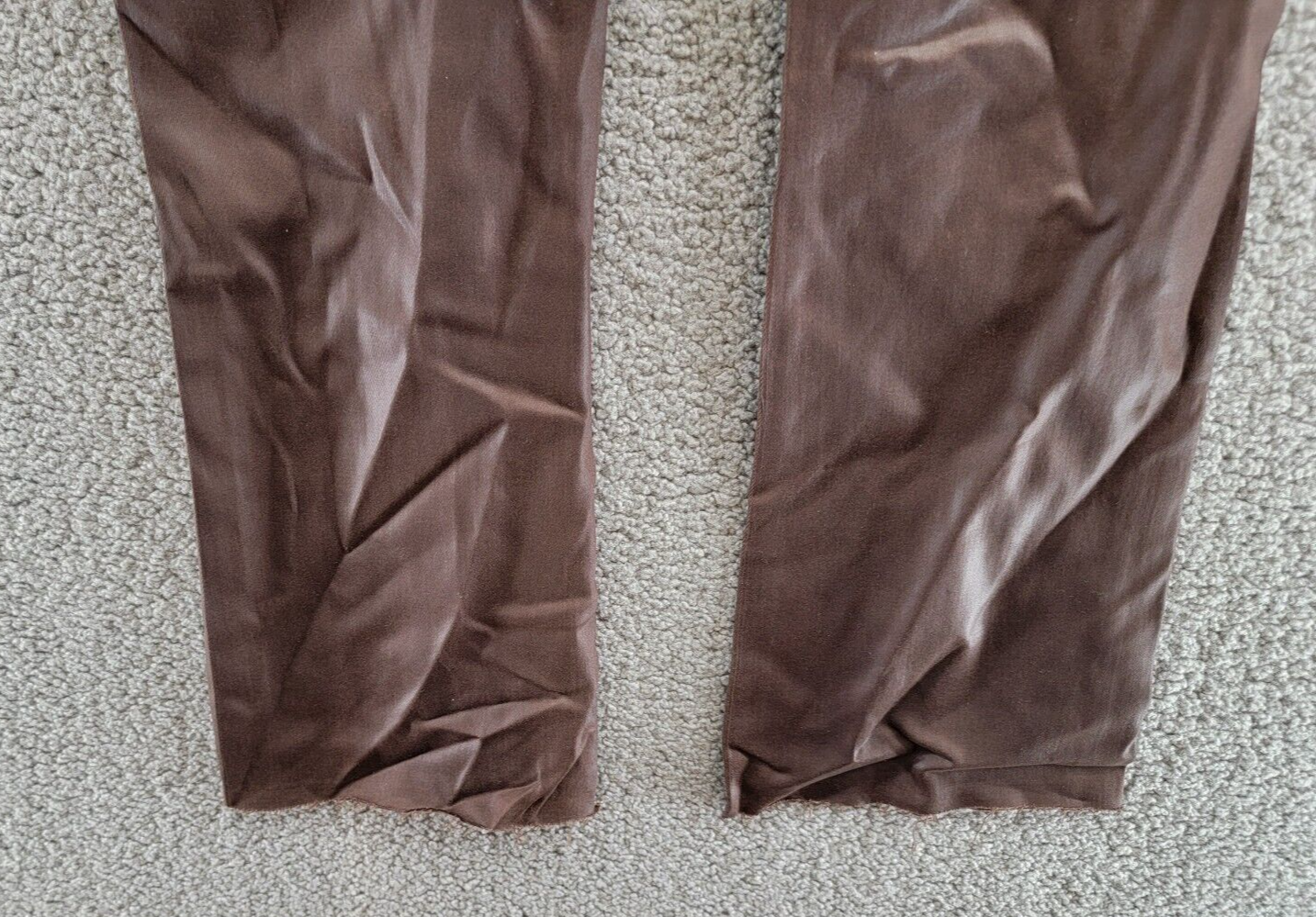 DL1961 Bridget Boot High Rise Instasculpt Crop Jeans Womens 31 Walnut Button Zip - Picture 12 of 19