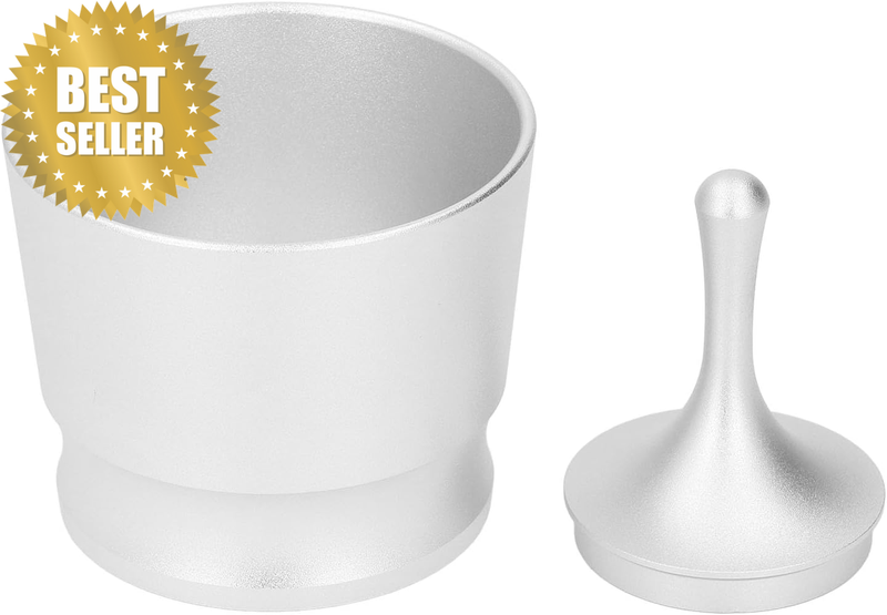 58Mm Coffee Blind Shaker, Press Aluminum Alloy anti Flying Powder Cup, Ergonomic