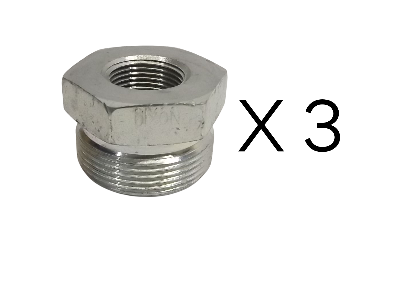 Lot of 3 Dixon GB8 3/4″ Boss Ground Joint Female Spud House