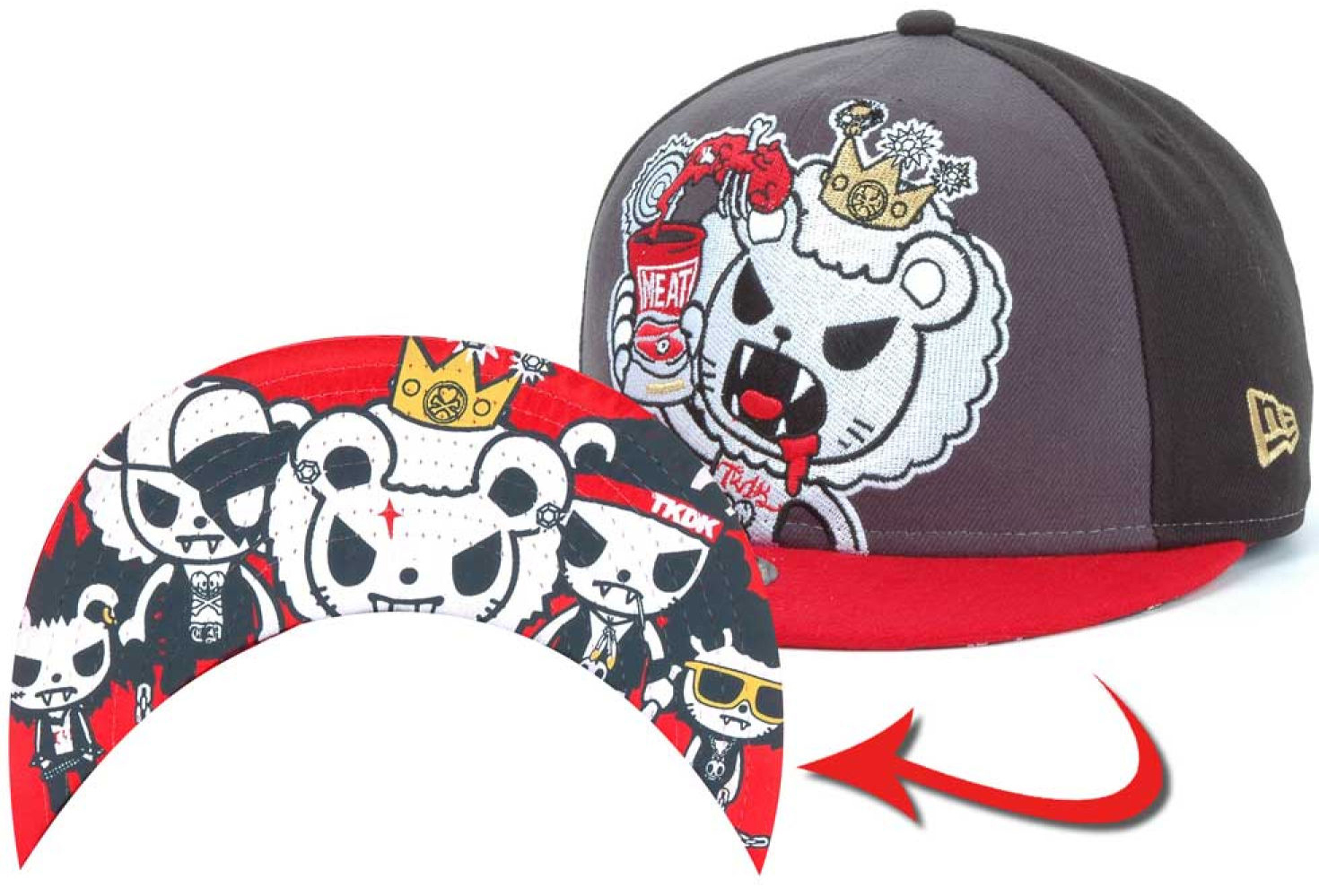 Tokidoki New Era ROYAL PRIDE Lion Papa Carne TKDK 59Fifty