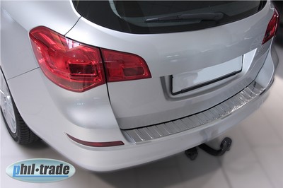 LADEKANTENSCHUTZ EDELSTAHL CHROM für OPEL ASTRA J SPORTS TOURER 2010-082012