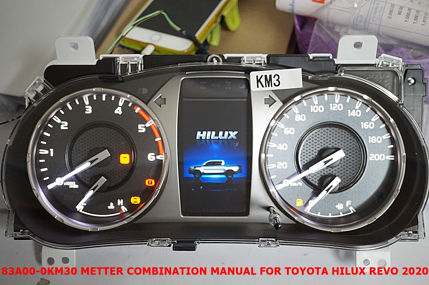 SPEED METER GAUGES FOR MANUAL 83A00-0KM30 GENUINE TOYOTA