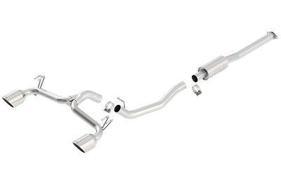 Borla S-Type Cat-Back Exhaust For 09-17 Mitsubishi Lancer Ralliart 2.0L Turbo AT