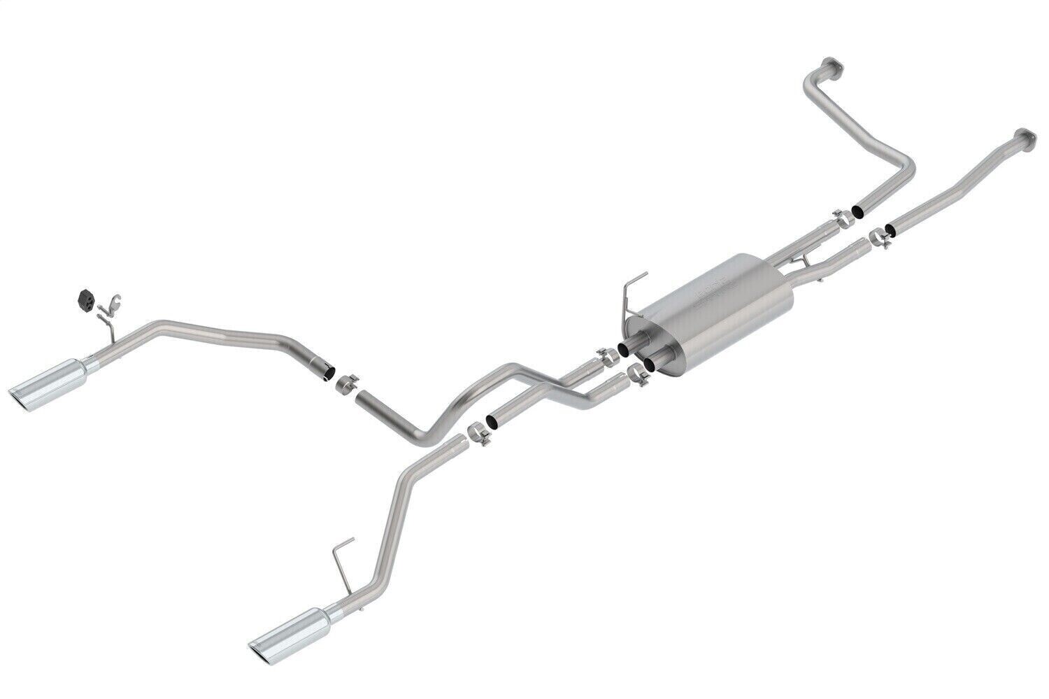 TK　1027 Borla 140796 S-Type Exhaust System Fits 2017-2023 Nissan