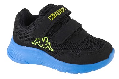 Sneaker für Jungen, Kappa Cracker II BC M, Schwarz