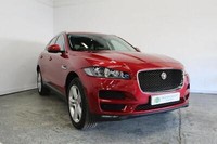 JAGUAR F-PACE 2.0 D180 Portfolio Red Auto Diesel 2016
