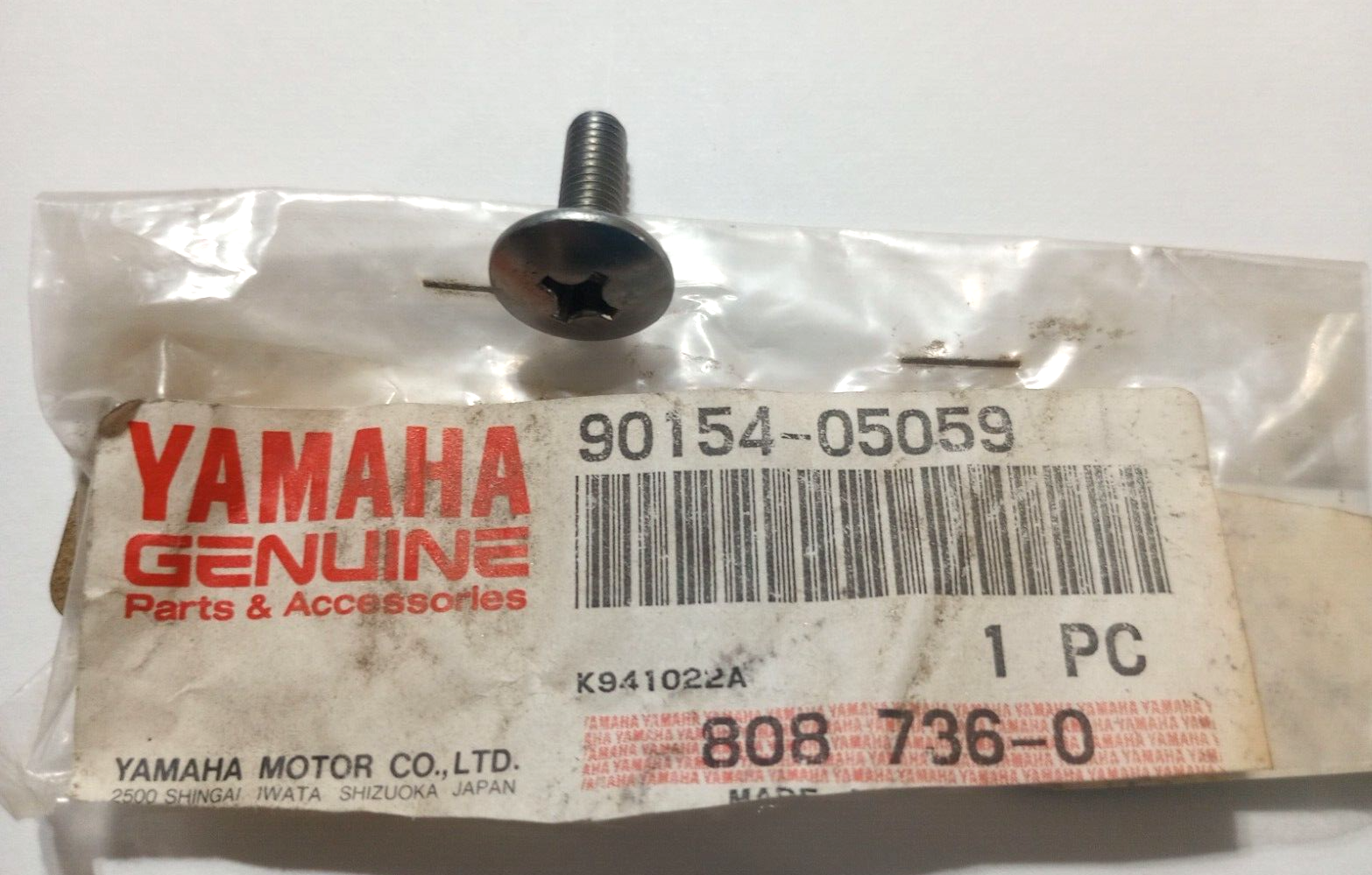 kiruakirua　0805 Yamaha Binding Screw NOS 90154-05059 (L &S-156) | eBay