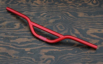Red BMX HANDLEBARS Vintage Prewar Klunker Schwinn MTB