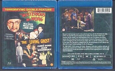 The Mysterious Mr. Wong & The Living Ghost (Blu-Ray) Bela Lugosi - New & Sealed