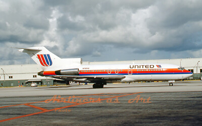 【ビンテージ】1958年 United Airlines Mile Club United Airlines Boeing 727-22C N7419U Late 1960s 8