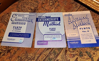 Rubank Elementary  Intermediate And Advanced Method: Flute Or Piccolo - 3 Books