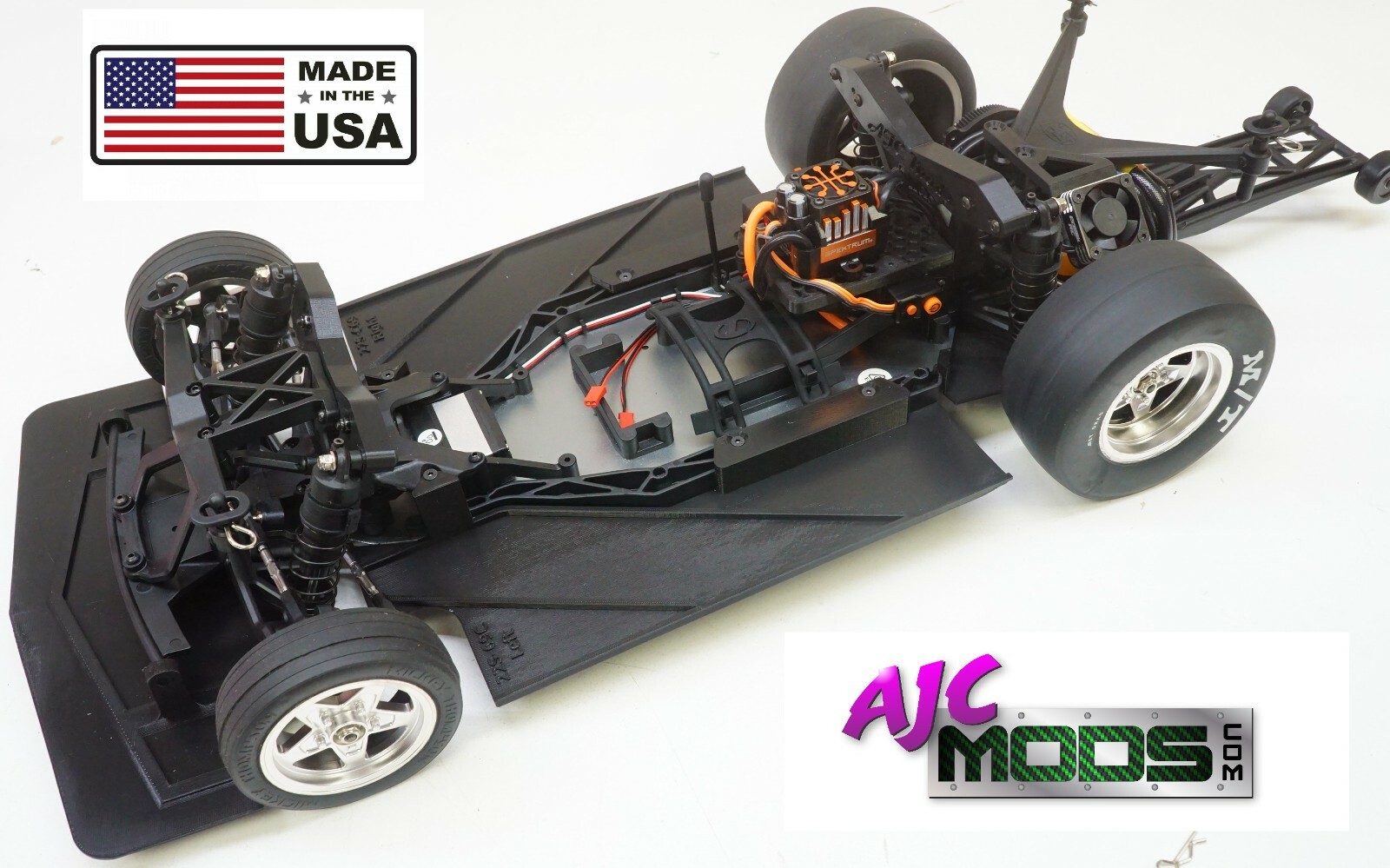 Aero Downforce Kit Ground Effects Underbody for Losi 22s '69