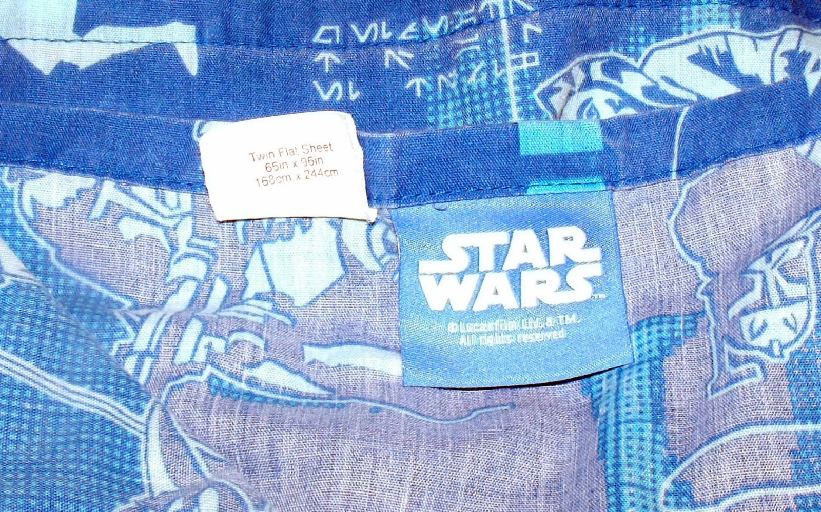 star wars twin sheets clone war one flat one fitted