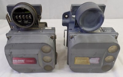 Fisher FieldVue DVC6010 Valve Positioner, Lot of 2 For Parts/ Repair
