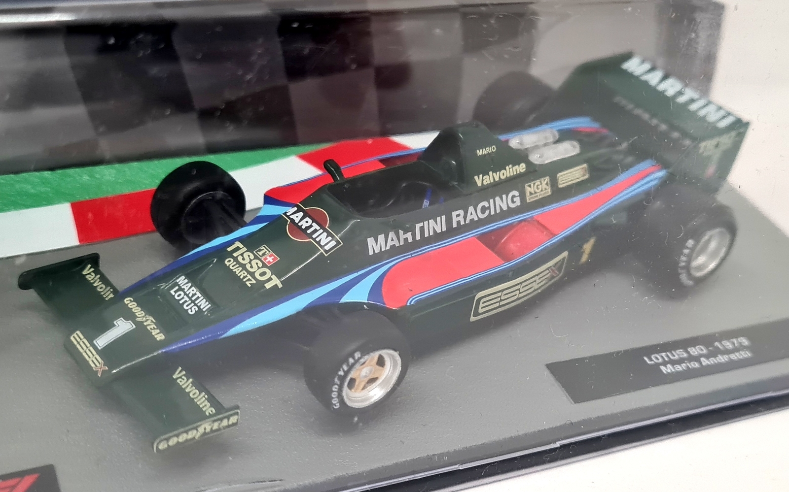 Atlas 1/43 - Lotus 80 1979 Mario Andretti Essex Martini Atlas 1/43 - Lotus 80 1979 Mario Andretti Essex Martini