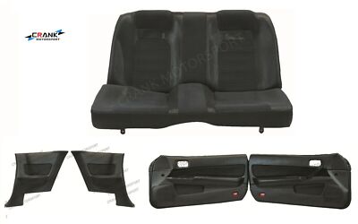 2x Crank Motorsport R34 GTR Vspec II style COUPE Rear seat Skin + door card skin