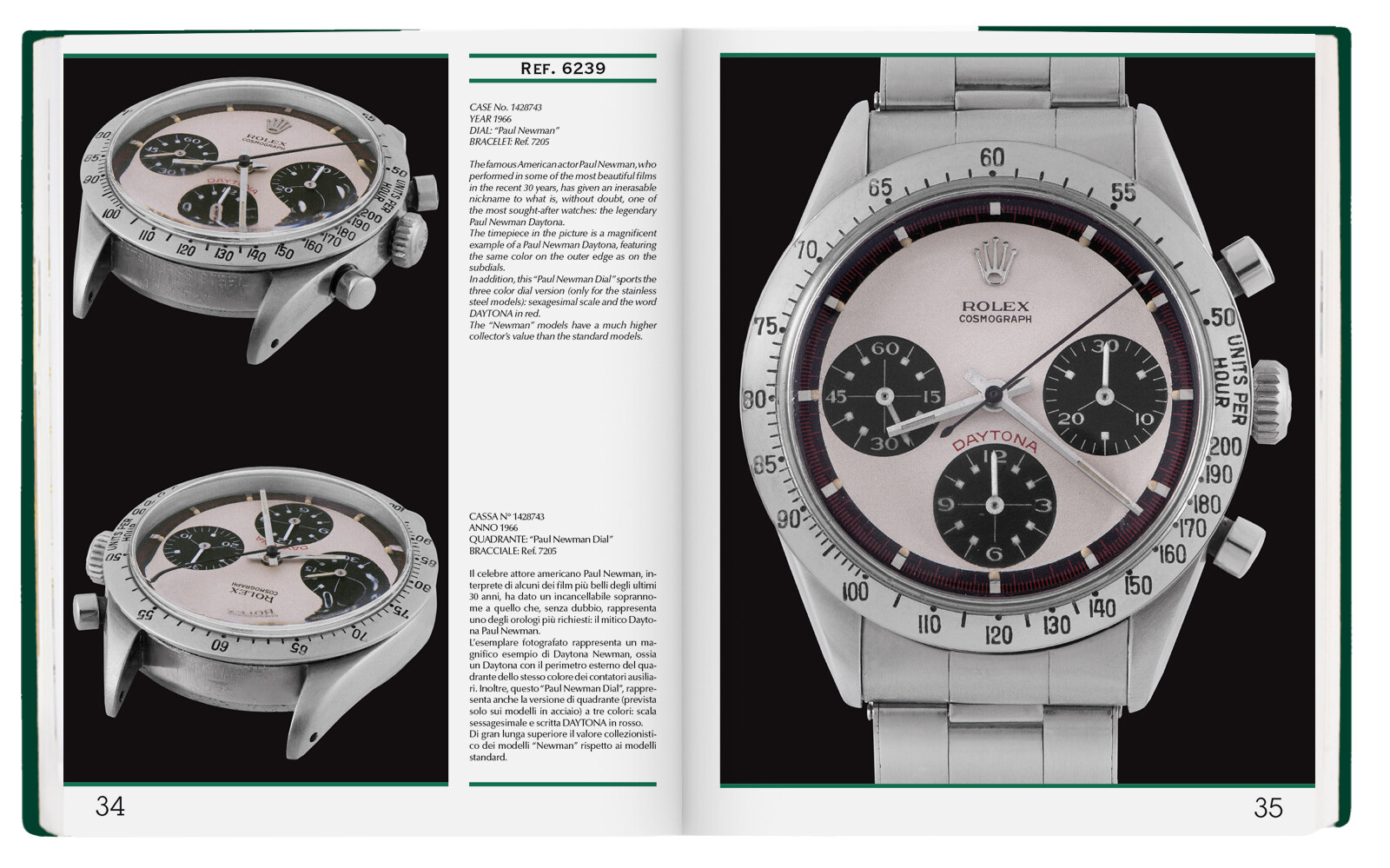 Pre-owned Rolex The  Daytona Book Describes Every Vintage Daytona Reference_mondani