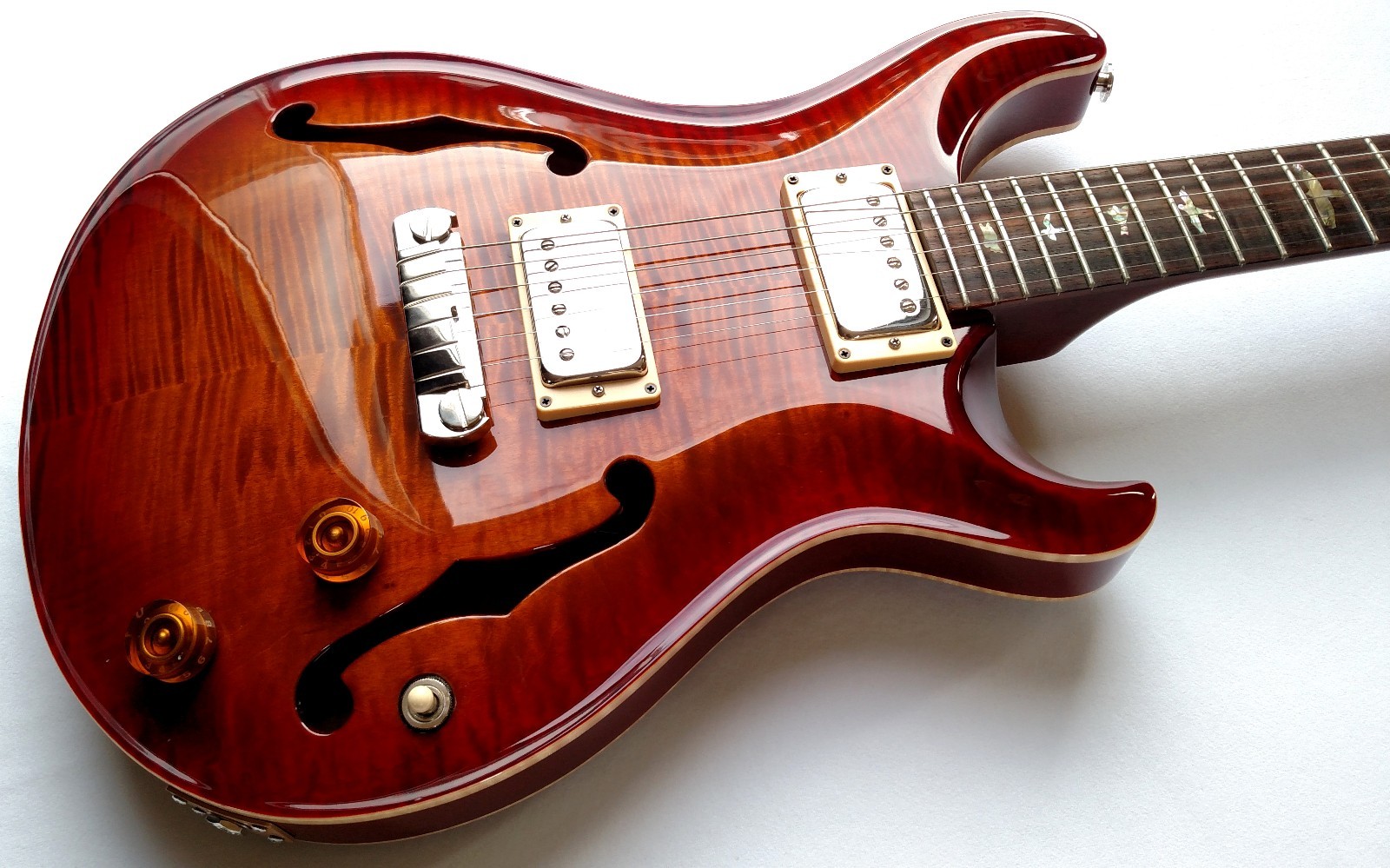 PRS McCarty Hollowbody II Electric Guitar 1998 Bird Inlays First Year! w/OHSC