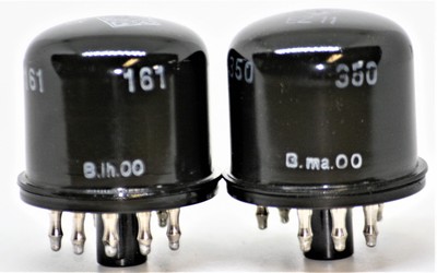 ez11 tube nos telefunken germany tube pair steel tubes rectifier V41A V41B V1145