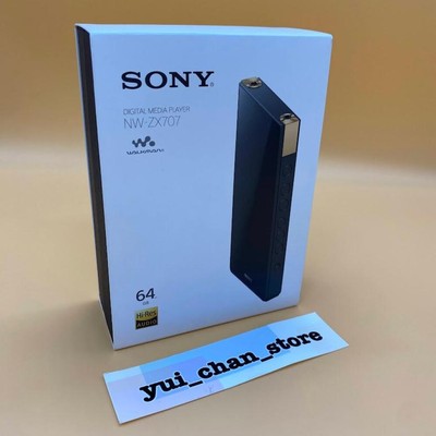 SONY WALKMAN NW-ZX707 64GB Hi-Res ZX Series Audio Player Black Streaming
