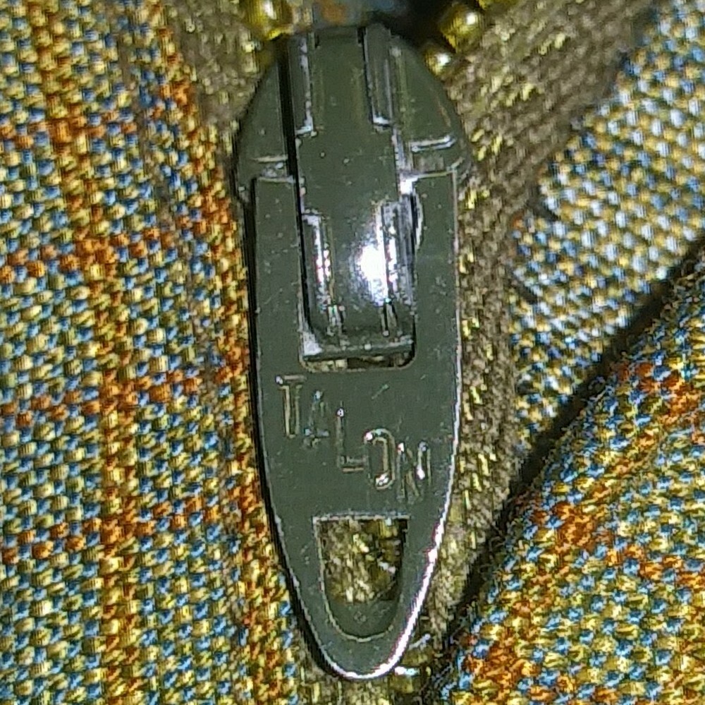 LEVIS STA PREST PANTS 38 40 MR LEVIS SLACKS Plaid GREEN vtg 60s Beatnik Hipster