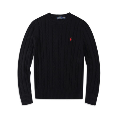 Polo Ralph Lauren Men's Crew Neck 100% Cotton-Knit Sweater New M-XXL