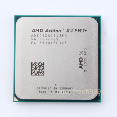 AMD ATHLON X4 845 PROCESSOR 3.5GHZ/3800MHZ（AD845XACI43KA）Socket FM2+ CPU
