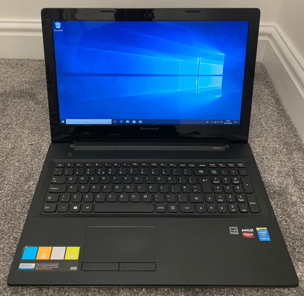 LENOVO IDEAPAD G50 15.6" LAPTOP I5 QUAD CORE 4TH GEN 8GB RAM 500GB HDD