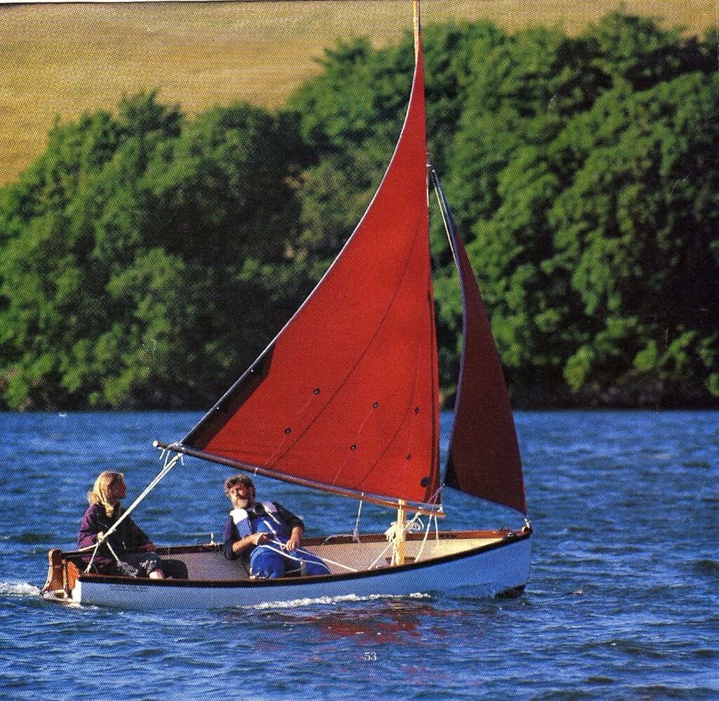 CLASSIC SAILING DINGHY - CORNISH COVE BOAT (13FT) | in ...