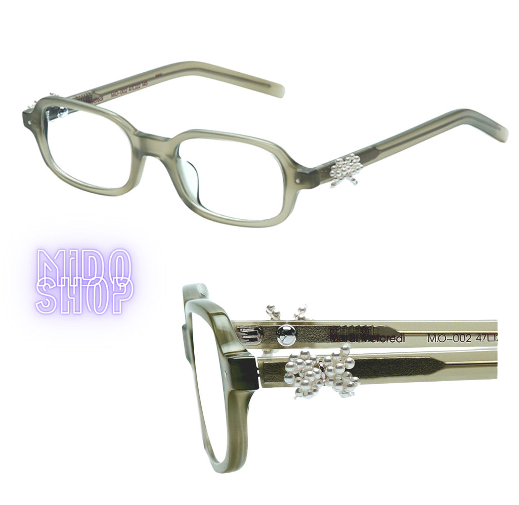 ★MARDI MERCREDI★SQUARE SUNGLASSES M.O-002★大人気★ Mardi Mercredi SQUARE GLASSES M.O-002_TORTOISE + Ribbon