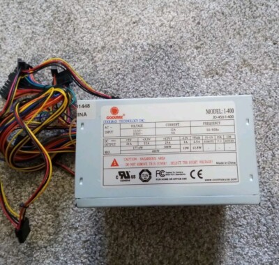 Coolmax I-400 400W ATX 12V V2.0 Power Supply (not Compatible with PCI-E)
