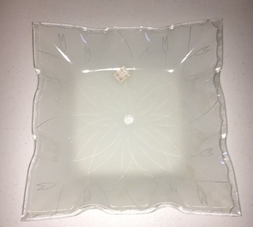 New Vintage Montgomery Ward Retro House Ceiling Light Shade and Fixture 11 1/2