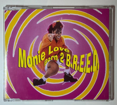 Monte Love - Born 2 B.R.E.E.D. (1993) - Europe Maxi-Single CD - Cooltempo