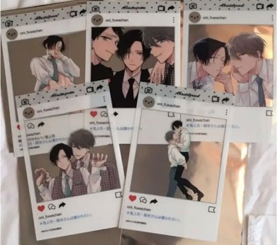 Oni Joushi Gokudera-san wa Abakaretai Cafe 2022 Clear Card Complete Set New
